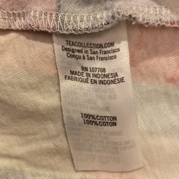 TEA Collection, 2T Red with Color splash skirt - Picture 5 of 5